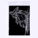 A set of engravings A5 “Car and motorcycle” 2 pcs., With the metallic effect “Silver”
