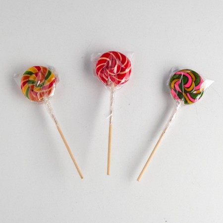 Caramel Lhenzovaya Lenco, “disk”, strawberries, Tutti-Frutti, Mango, 20 g-1