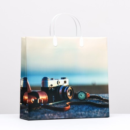 Package "Retro camera", soft plastic, 30 x 30 cm, 120 μm