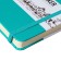 Sketchmarker sketchbook, 130 x 210 mm, 80 sheets, solid -leather cover, emerald, block 140 g/m2