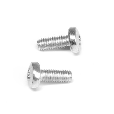 A screw with a hemispherical head Din7985 zinc, 4x10, full thread, 750 pcs-1