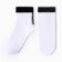 Women's socks Mini Sport Chic, white color, size 35-38 (23-25)