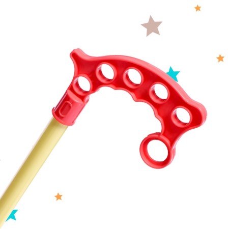 Ratal on the stick "Light airplane", light and sound effects, MIX colors-8