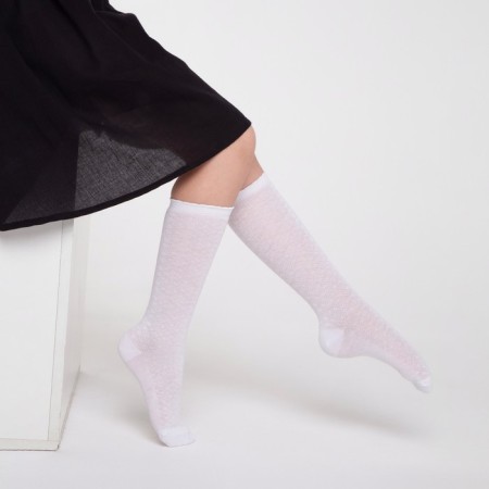 Golphs for children, white color, size 18-20-2
