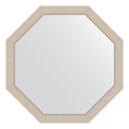 Mirror in the baguette frame, poisoned silver 52 mm, 64x64 cm