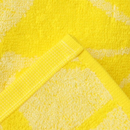Terry towel Lemon Color, 100x150 cm, yellow color-3