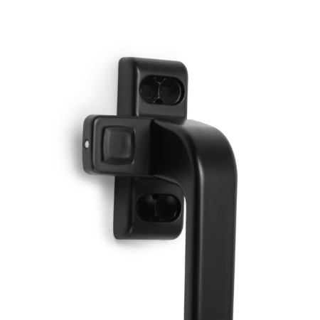 Window handle tundra 003bl, metal, black color-3