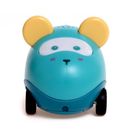 Musical toy "Funny cars", light, green color-1