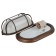 Lamp era NBO 04-60-022 with a lattice, E27, 60W, 232x140x88 mm, IP54