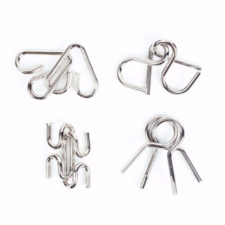 Metal puzzle “Michael Faradei riddles”, a set of 4 pcs.-6