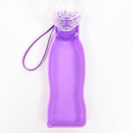 Walking carpet with a curly bottle, 250 ml, purple-2