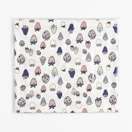 Satin fabric "Berries", Ш.160 cm, 100% cotton, 160 g/m2-4
