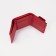 Women's wallet on the button, red color