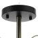 Chandelier "Charlene" 5he27 40w Black-Latun 51x51x29 cm Bayerlux