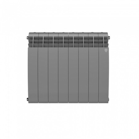 Bimetallic radiator Royal Thermo Biliner New/Silver Satin, 500 x 80 mm, 8 sections, chrome-1