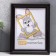Photo frame plastic L-1 15x21 cm Wenge (plastic screen)