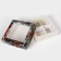 New Year. Box for 4 sweets "Miracles Time", 12.6 x 12.6 x 3.6, confectionery packaging