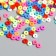 Beads for the creativity of PVC "Rings Bright Summer" set ≈ 330 pcs 0.1x0.4x0.4 cm
