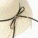Women's hat with bowing minaku color white, rr 56-58