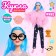Carbonnic “stylish little thing” doll with a pet and accessories, mix