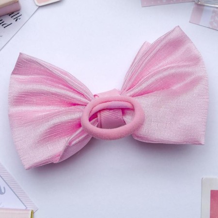 Hair gum "Clever" Bant Double, Pink-1