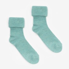 Women's socks, mint color, size 23