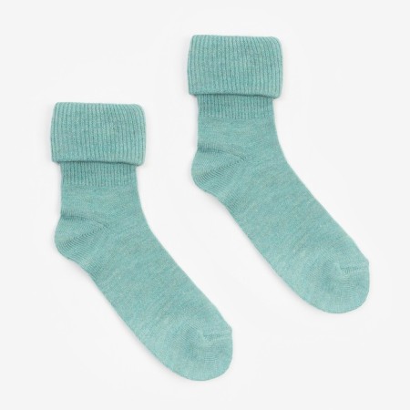 Women's socks, mint color, size 23
