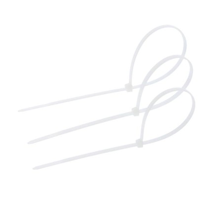 Nylon clamp 4.8x300, white