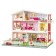 Puppy house Lundby "classic", two -story, with light