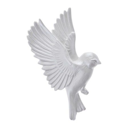 Decoration wall -mounted, gypsum panel "birds", 5 pcs, silver-3
