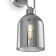 Wall lamp 60W, 1HE27, 35x12 cm, chrome