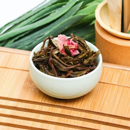 Chinese bound green tea "Rose", 50 g (+ - 5 g)-3