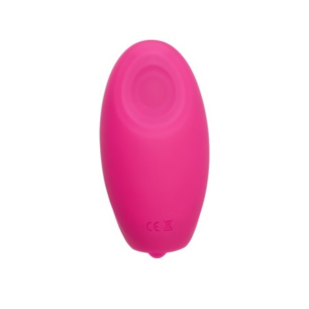Multifunctional stimulator of erogenous zones Jos nimka, silicone, 9 cm, pink color-3