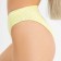 Separate female swimsuit, color geometry on light green, size 44 (s)