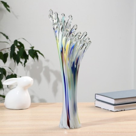 Vase "Coral" H 380 mm (into glassbreaker) Razo.-1