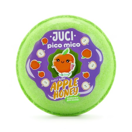 Apple Honey bath bomb, 120 g, apple aroma, Pico Mico-1