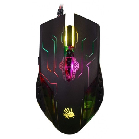 Mouse A4Tech Bloody Q51 Black/Optical drawing (6200DPI) USB (8but)