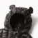 Warm vest of children, black color, height 116-122 cm