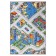 Palace Print Megapolis, 100x150 cm, gray color, polyamide