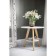 Table Journal Hog, 550x550x500, white/light oak