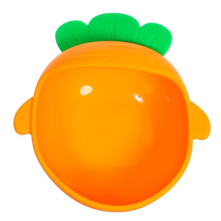 Set for feeding, food silicone, orange color-6