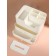 Organizer for storage, multi -level, 2 boxes, 26 × 20.7 × 21.8 cm, white color
