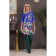 Women's tunic, size 44, blue color