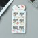 Hair crab "Avanti" (set 6 pcs) Flower, 2.2 cm, transparent