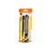 Universal Encor 9670 knife, rubberized metal case, screw lock, 18 mm
