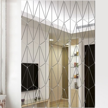 Stickers interior, mirror, wall decor, panel 90 x 60 cm, 120 email-2