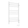 Electric towel Laris Astor ChK9, 350x700 mm, 9 crossbars, left, white