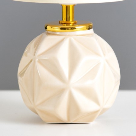 Julius table lamp E14 40W Beige 13x13x25 cm Risalux-3