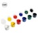 Acrylic paint, set of 6 colors x 3 ml, calligrata, frost -resistant, in a package