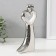 Souvenir ceramics "One love for two" silver-white 24x11.5x5.5 cm
